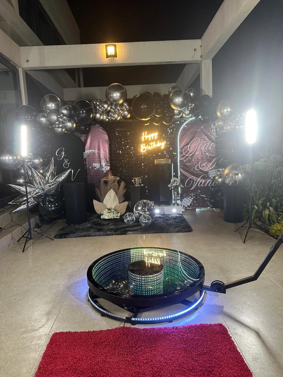 Cámara 360 para eventos corporativos en Santiago